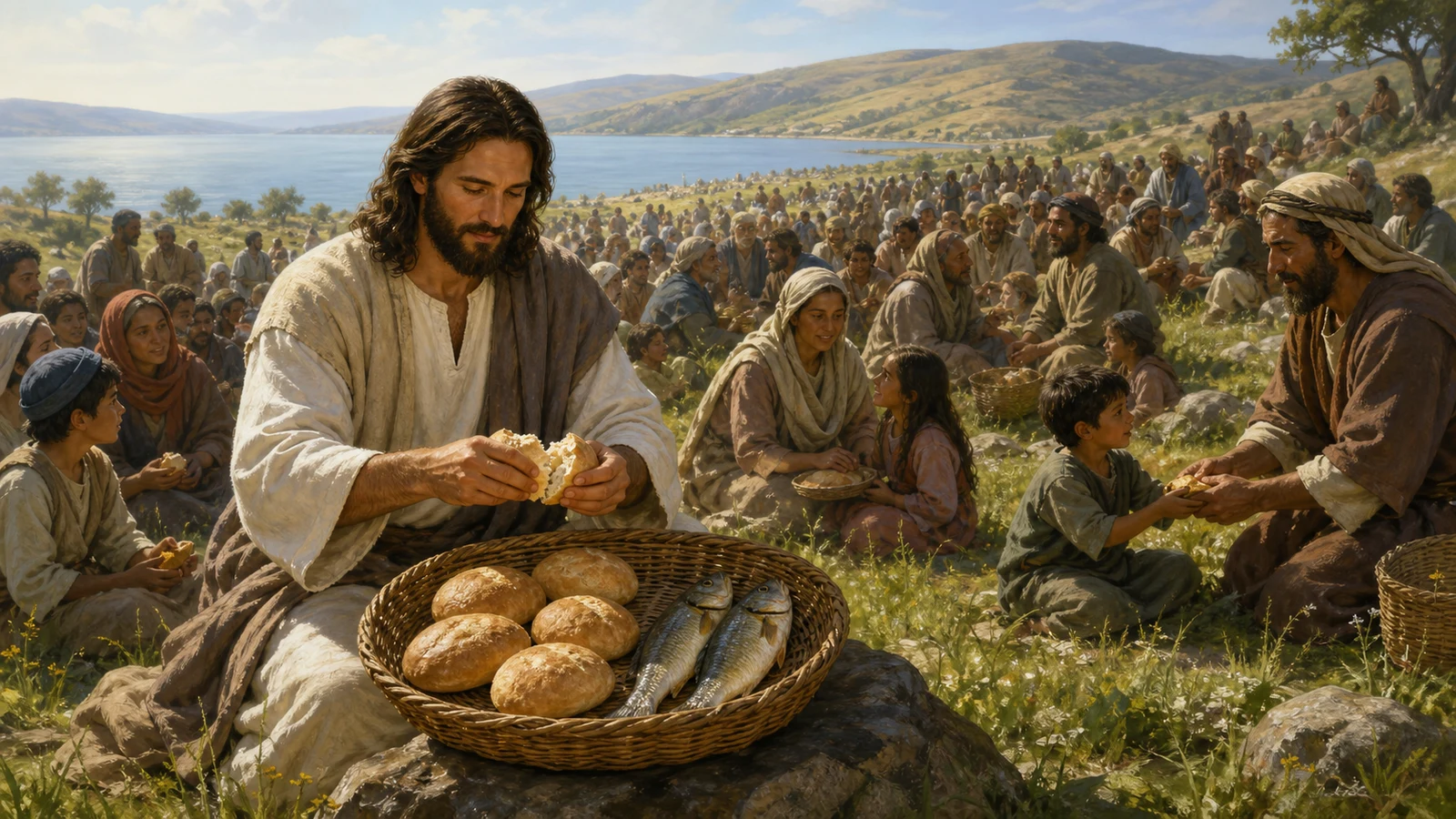 🕊️ DU HAST HUNGER, ABER WEISST NICHT WONACH – JESUS NIMMT DEIN WENIGES UND MACHT ES ZUM FESTMAHL