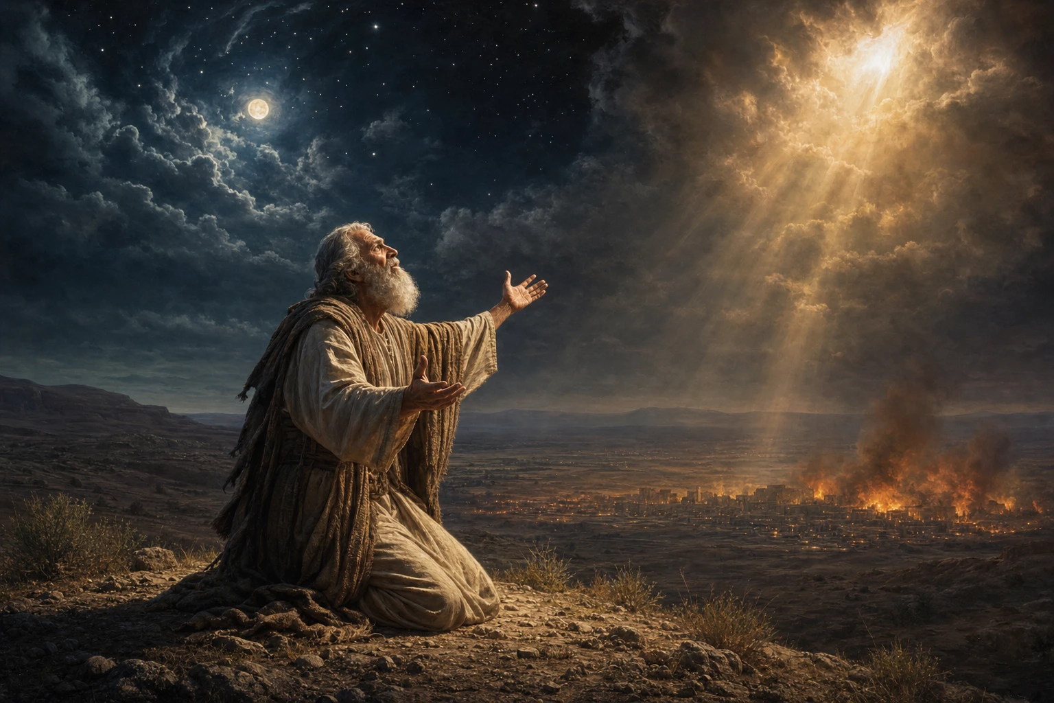 🤲 DU BETEST, UND NICHTS PASSIERT. DANN LIEST DU DIESEN EINEN SATZ ABRAHAMS – UND VERSTEHST, WARUM